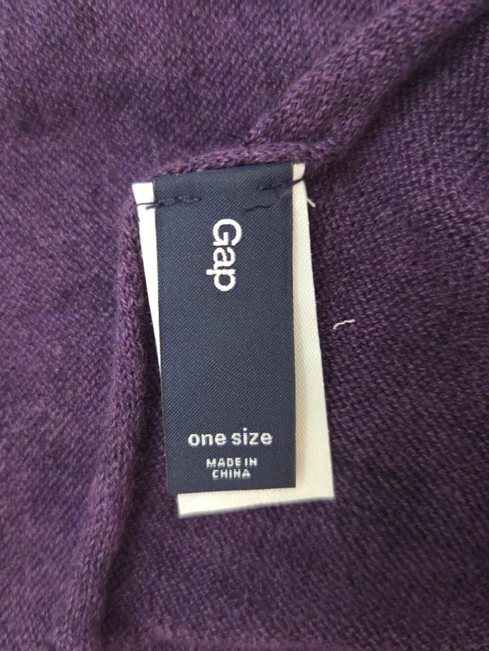 Gap Purple Women's Scarf Like New